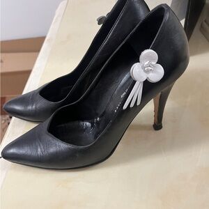 Jill Stuart Black Stiletto Heels